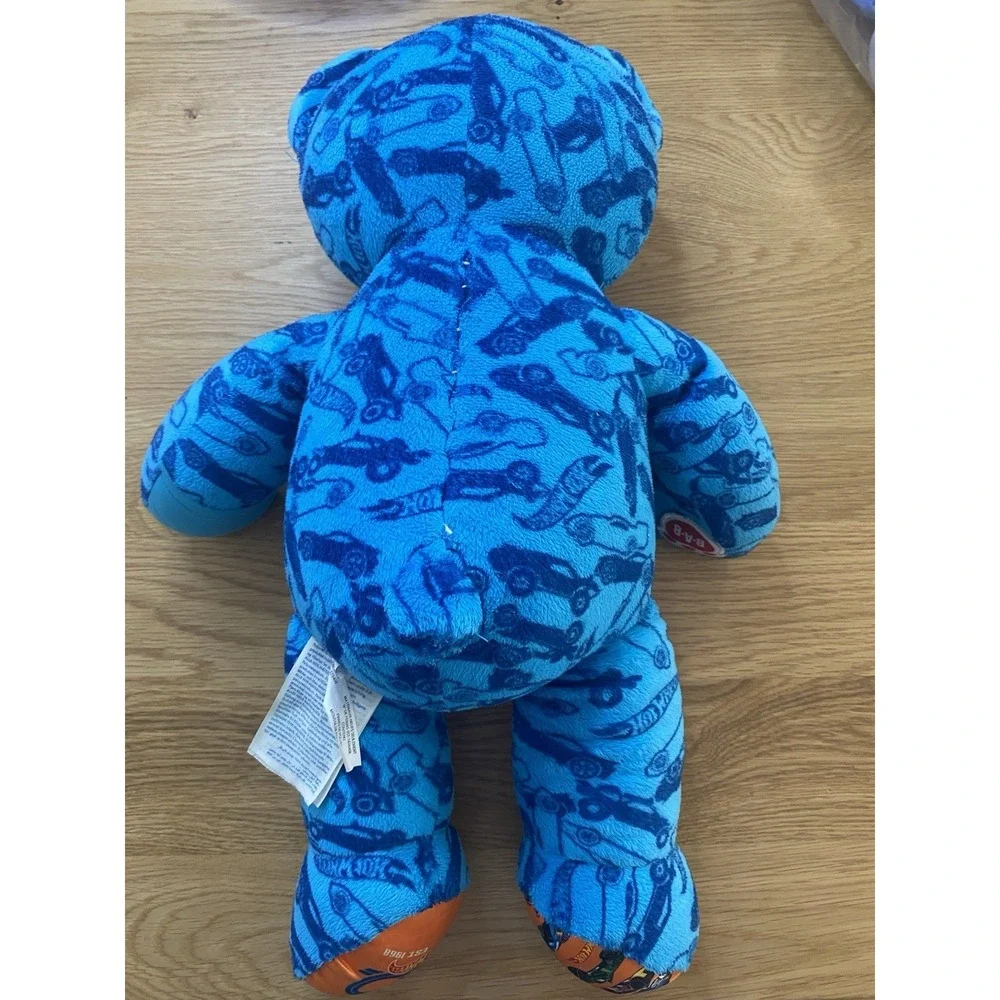 Build-A-Bear Workshop 2018 Hot Wheels 50th Anniversary Stuffed Bear Plushie‎